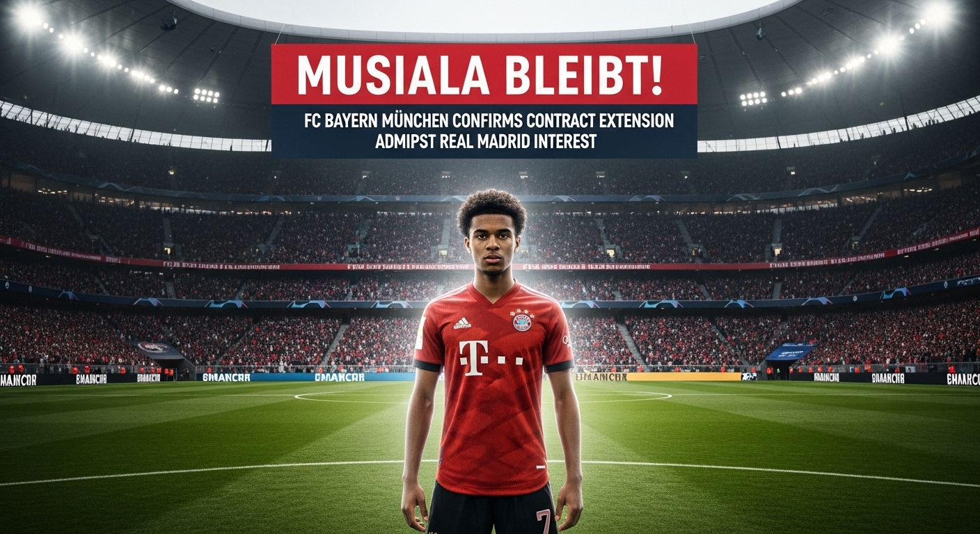 Jamal Musiala Diminati Real Madrid: Bayern Tegaskan Tidak Akan Melepas Bintang Mudanya
