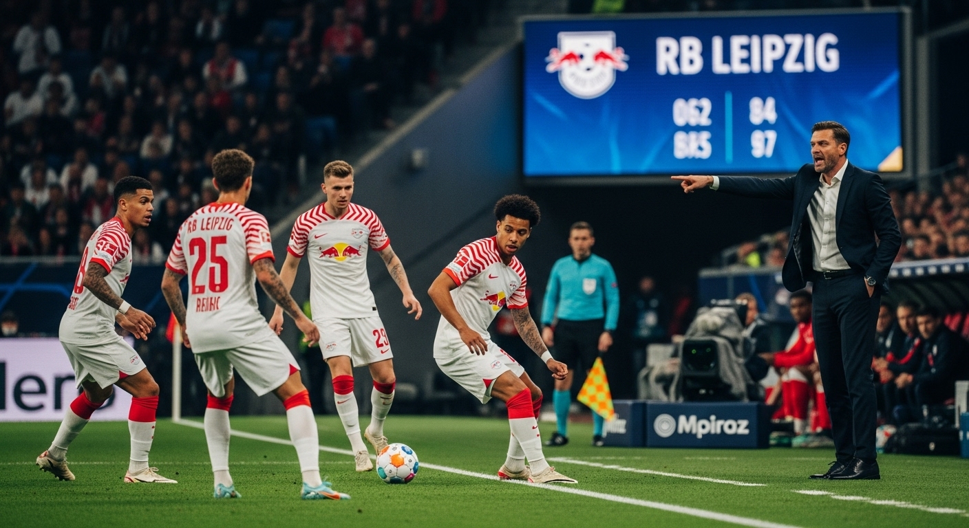 RB Leipzig dan Evolusi Taktik Presisi Tinggi di Bundesliga 2025