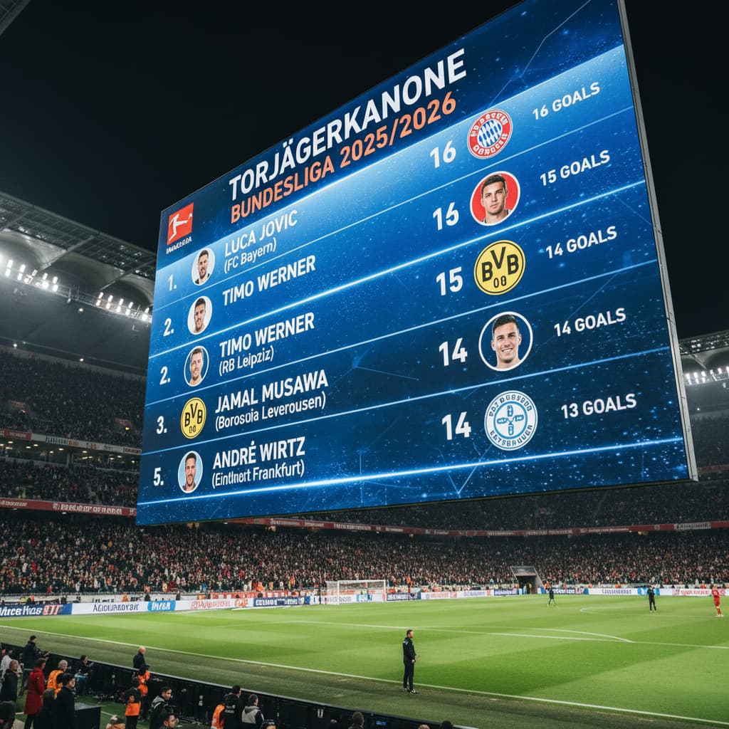Perburuan Torjägerkanone: Siapa yang Akan Menjadi Raja Gol Bundesliga Musim Ini?